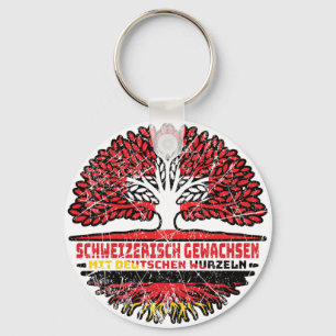 Porte-clés Schweiz Schweizer Deutsch Deutschland Baum Wurzel