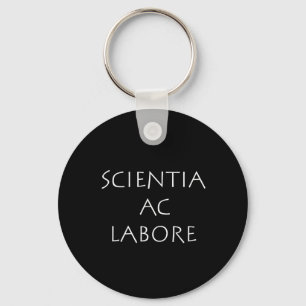 Porte-clés Scientia ac labore