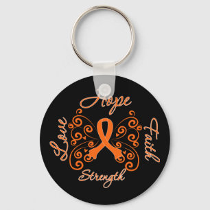 Porte-clés Sclérose en plaques Espérance Moto Papillon