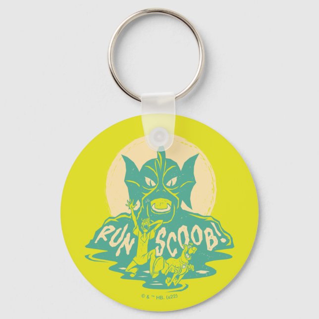 Porte-clés Scooby-Doo | Courez Scoob ! (Recto)
