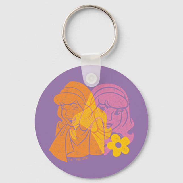 Porte-clés Scooby-Doo | Portrait des fleurs daphné (Recto)