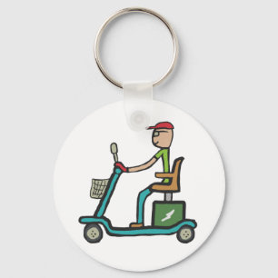 Porte-clés Scooter de mobilité
