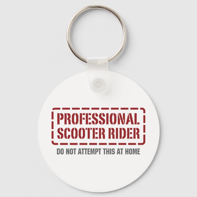 Porte-clés Scooter professionnel Rider (Recto)
