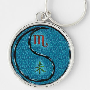 Porte-clés Scorpio & Chèvre d'eau