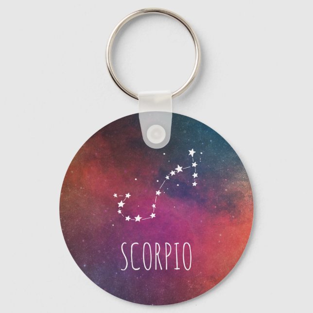 Porte-clés Scorpio - Constellation (Recto)