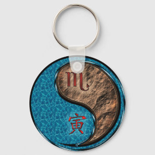 Porte-clés Scorpio & Earth Tiger
