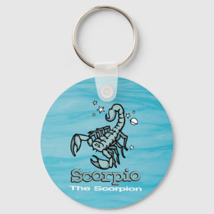 Porte-clés Scorpio Le Scorpio signe astrologique porte - clé