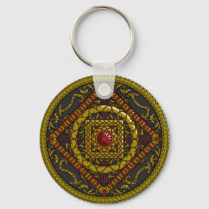 Porte-clés Scorpio Mandala Porte - clé