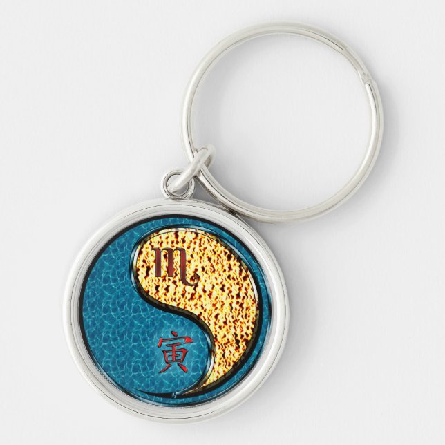 Porte-clés Scorpio & Tiger (Devant)