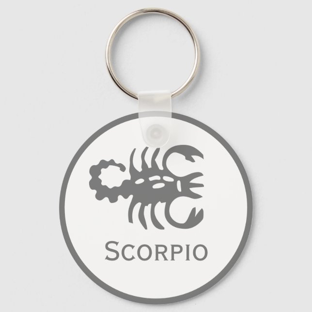 Porte-clés Scorpion du design Zodiac (Recto)