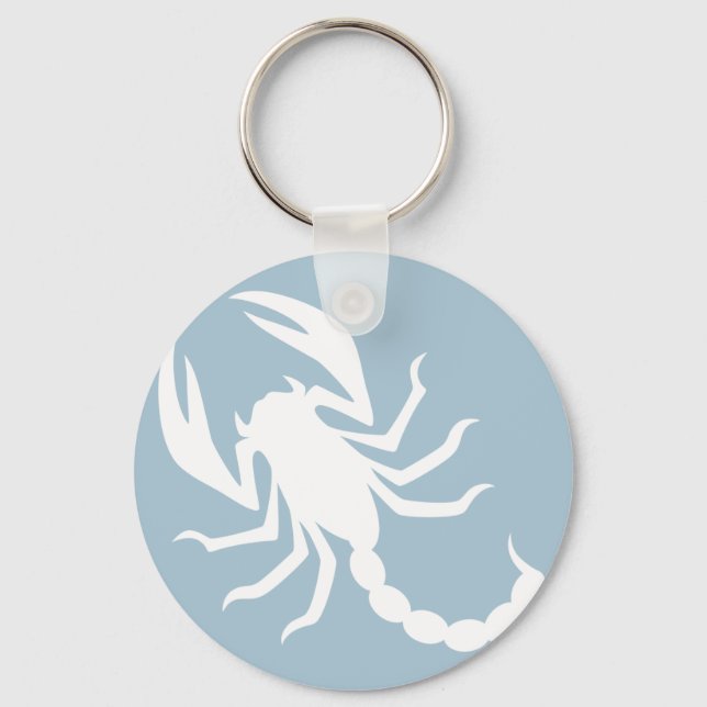 Porte-clés Scorpion effrayant (Recto)