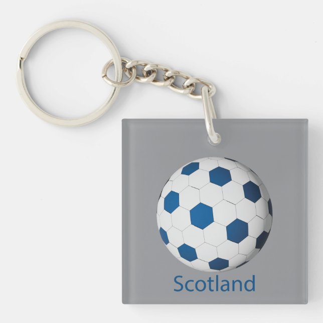 Porte-clés Scotland Soccer (Devant)