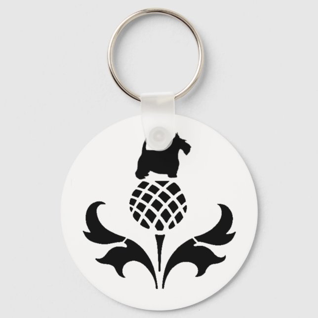 Porte-clés Scottie Thistle (Recto)