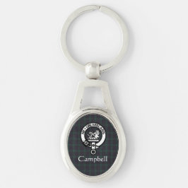 Porte-clés Scottish Campbell Crest Badge & Tartan