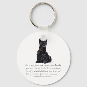 Porte-clés Scottish Terrier Keepsaké - Femme