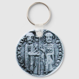 PORTE-CLÉS SEAL OF THE KNIGHTS TEMPLAR
