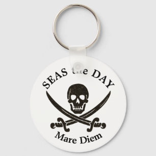 Porte-clés Seas the Day Pirate Porte - clé