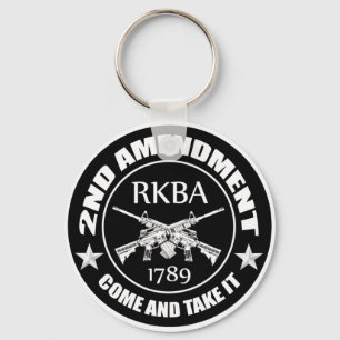 Porte-clés Second Amendment Come And Take It RKBA AR's