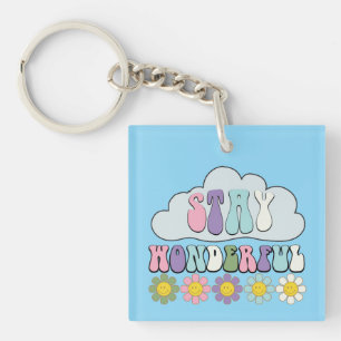 Porte-clés Séjour Inspiratif Merveilleux Porte - clé Wordart