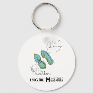 Porte-clés Semi-marathon de Hartford : Chaussures