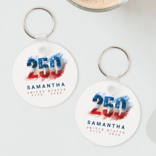 Porte-clés Semiquincentenaire États-Unis 250e anniversaire de