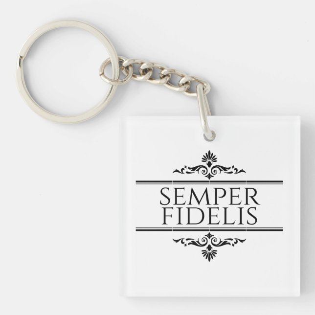 Porte-clés Semper Fidelis (Devant)