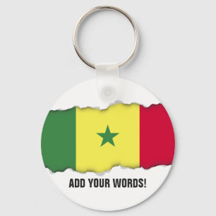Porte-clés Senegalese Flag