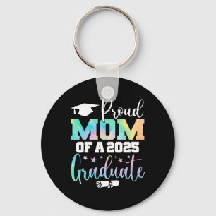 Porte-clés Senior 2025 Fier Maman D'Un Cl De 2025 Graduate Mo