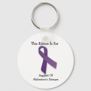 Porte-clés Sensibilisation à la maladie d'Alzheimer - Porte -