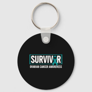 Porte-clés Sensibilisation au cancer de l'ovaire - Survivante