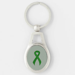 Porte-clés Sensibilisation au soutien du carbone vert