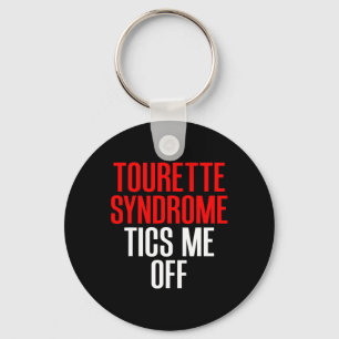 Porte-clés Sensibilisation au syndrome de Tourette Les tics d