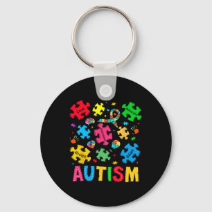 Porte-clés Sensibilisation sur l'autisme Accepter Adapt Advoc