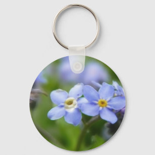 Porte-clés Sensible oubliez-moi pas des fleurs