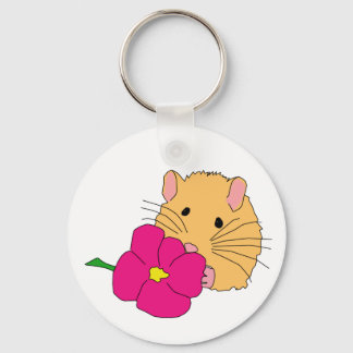 Porte-clés sentir l'odeur des rose