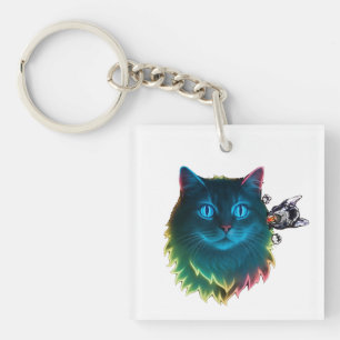 Porte-clés séoul avec chats