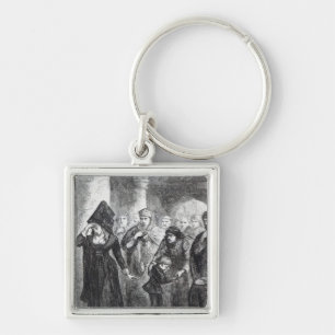 Porte-clés Séparation de la Reine Elizabeth Wydville et elle