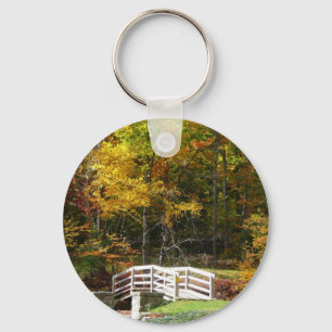Porte-clés Sept Sources Pont D'Automne I Paysage D'Automne