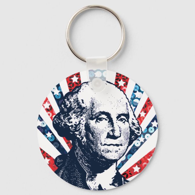 Porte-clés séquin george washington (Recto)