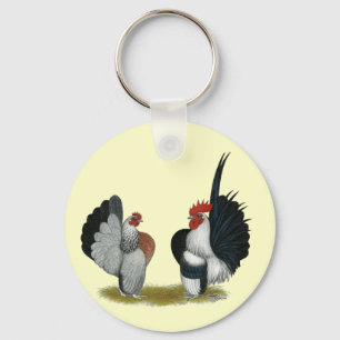 Porte-clés Serama Bantams