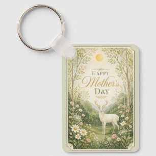 Porte-clés Sérénité de la prairie printanière