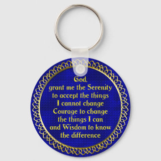 Porte-clés SerenityPrayer Gold