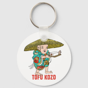 Porte-clés Série Yokai : Tofu Kozo