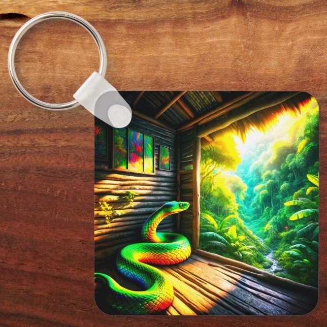 Porte-clés Serpent (Recto)