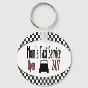 Porte-clés Service de taxi de maman