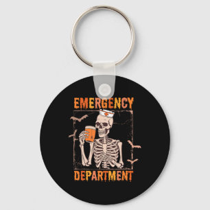 Porte-clés Service d'urgence Halloween Nurse Urgence Roo