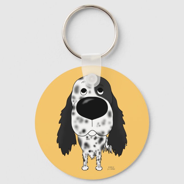 Porte-clés Set anglais Gros nez (Recto)