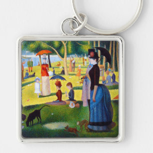 Porte-clés Seurat : Un dimanche à la La grand Jatte