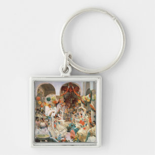 Porte-clés Séville (huile sur la toile)