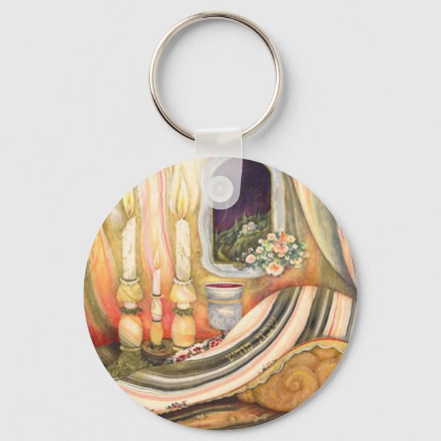 Porte-clés Shabbat (Recto)